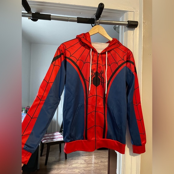Other - Red and Blue Spider Hoodie